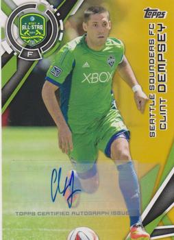 2015 Topps MLS - Autographs Gold #194 Clint Dempsey Front
