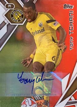 2015 Topps MLS - Autographs Red #57 Tony Tchani Front