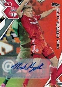 2015 Topps MLS - Autographs Red #143 Nick Hagglund Front