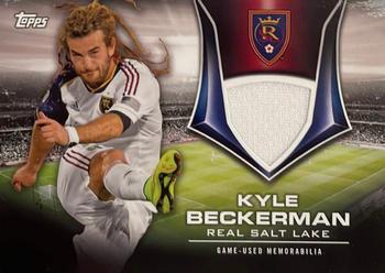2015 Topps MLS - Kits of the Game Relics #KIT-KB Kyle Beckerman Front