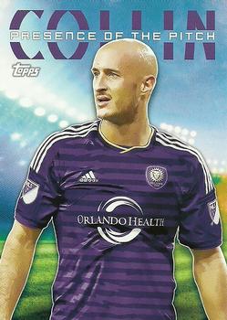 2015 Topps MLS - Presence of the Pitch #PTP-AC Aurelien Collin Front