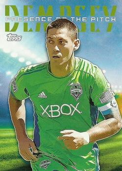 2015 Topps MLS - Presence of the Pitch #PTP-CD Clint Dempsey Front
