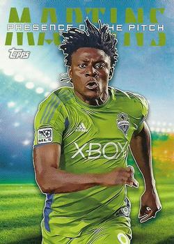 2015 Topps MLS - Presence of the Pitch #PTP-OM Obafemi Martins Front