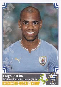 2015 Panini Copa América Chile #158 Diego Rolán Front