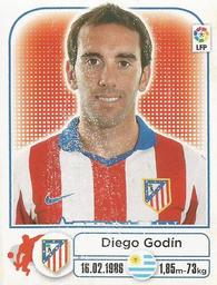 2014-15 Panini Liga BBVA España #26 Diego Godín Front