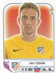 2014-15 Panini Liga BBVA España #34 Jan Oblak Front