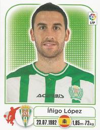 2014-15 Panini Liga BBVA España #72 Inigo Lopez Front
