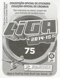 2014-15 Panini Liga BBVA España #75 Fede Cartabia Back