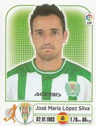 2014-15 Panini Liga BBVA España #78 José María López Silva Front