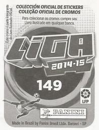 2014-15 Panini Liga BBVA España #149 Loukas Vyntra Back