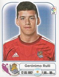 2014-15 Panini Liga BBVA España #198 Gerónimo Rulli Front
