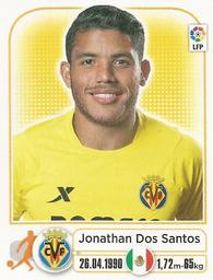 2014-15 Panini Liga BBVA España #238 Jonathan Dos Santos Front