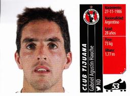 2015 Panini Liga BBVA Bancomer Apertura Stickers #53 Gabriel Agustín Hauche Front