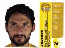 2015 Panini Liga BBVA Bancomer Apertura Stickers #76 Luis Ernesto Michel Vergara Front