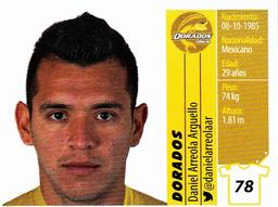 2015 Panini Liga BBVA Bancomer Apertura Stickers #78 Daniel Arreola Argüello Front