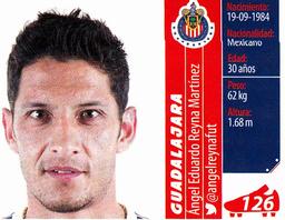 2015 Panini Liga BBVA Bancomer Apertura Stickers #126 Ángel Eduardo Reyna Martínez Front