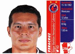 2015 Panini Liga BBVA Bancomer Apertura Stickers #256 Edgar Melitón Hernández Cabrera Front