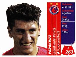 2015 Panini Liga BBVA Bancomer Apertura Stickers #263 Gabriel Martín Peñalba Back