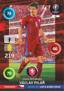 2015 Panini Adrenalyn XL Road to Euro 2016 - Denmark Variation Cards #41 Vaclav Pilar Front