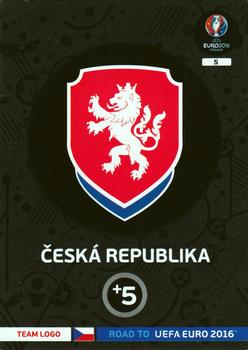 2015 Panini Adrenalyn XL Road to Euro 2016 - Denmark Variation Cards #5 Ceska Republika Front