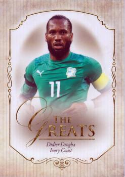 2015 Futera Unique World Football #106 Didier Drogba Front