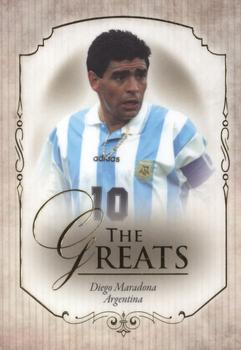 2015 Futera Unique World Football #111 Diego Maradona Front