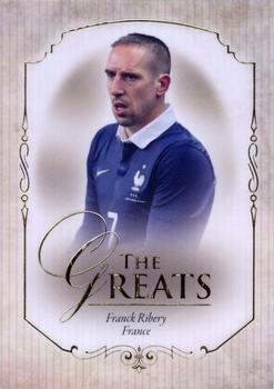 2015 Futera Unique World Football #116 Franck Ribery Front