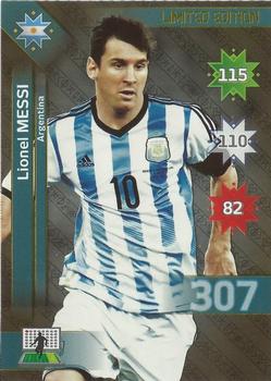 2015 Panini Adrenalyn XL Copa America - Limited Editions #NNO Lionel Messi Front