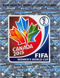 2015 Panini Women's World Cup Stickers #1 Logo FWWC 2015 Front