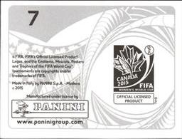 2015 Panini Women's World Cup Stickers #7 Commonwealth Stadium (Edmonton) Back