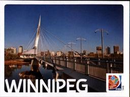 2015 Panini Women's World Cup Stickers #8 Winnipeg Front