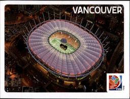 2015 Panini Women's World Cup Stickers #11 BC Place Front