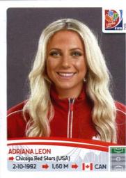 2015 Panini Women's World Cup Stickers #39 Adriana Leon Front