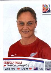 2015 Panini Women's World Cup Stickers #64 Rebecca Rolls Front