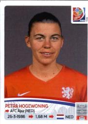 2015 Panini Women's World Cup Stickers #85 Petra Hogewoning Front