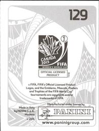 2015 Panini Women's World Cup Stickers #129 Aminata Haidara Back