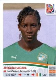 2015 Panini Women's World Cup Stickers #129 Aminata Haidara Front
