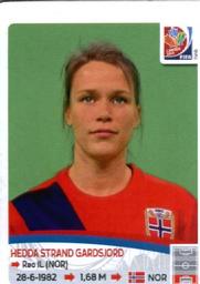 2015 Panini Women's World Cup Stickers #144 Hedda Strand Gardsjord Front