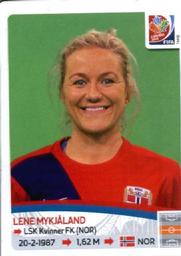 2015 Panini Women's World Cup Stickers #148 Lene Mykjaland Front