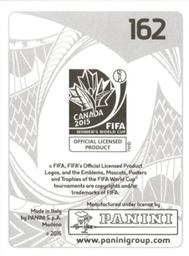 2015 Panini Women's World Cup Stickers #162 Warunee Phetwiset Back