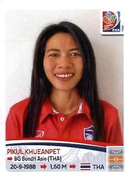 2015 Panini Women's World Cup Stickers #167 Pikul Khueanpet Front