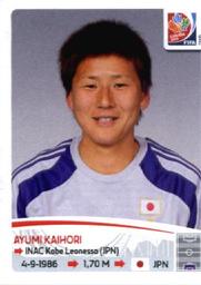 2015 Panini Women's World Cup Stickers #177 Ayumi Kaihori Front
