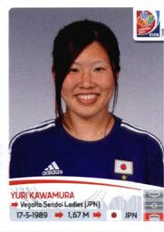 2015 Panini Women's World Cup Stickers #181 Yuri Kawamura Front
