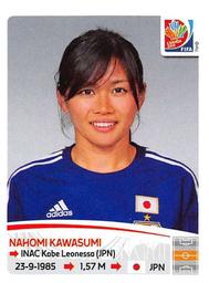 2015 Panini Women's World Cup Stickers #185 Nahomi Kawasumi Front
