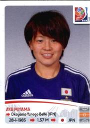 2015 Panini Women's World Cup Stickers #186 Aya Miyama Front