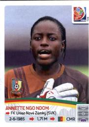 2015 Panini Women's World Cup Stickers #215 Annette Ngo Ndom Front