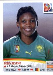 2015 Panini Women's World Cup Stickers #224 Bebey Beyene Front