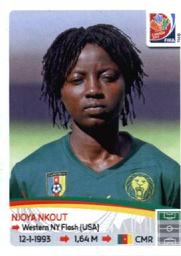 2015 Panini Women's World Cup Stickers #231 Njoya Nkout Front