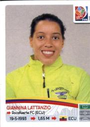 2015 Panini Women's World Cup Stickers #246 Giannina Lattanzio Front