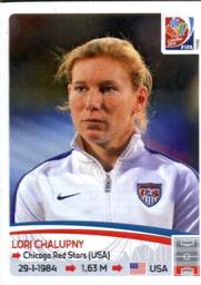 2015 Panini Women's World Cup Stickers #254 Lori Chalupny Front